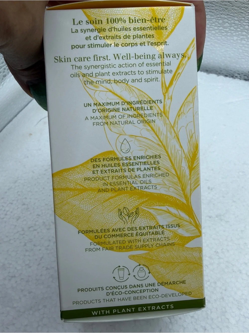 Clarins Tonic Treatment Oil — Yellow Bottle